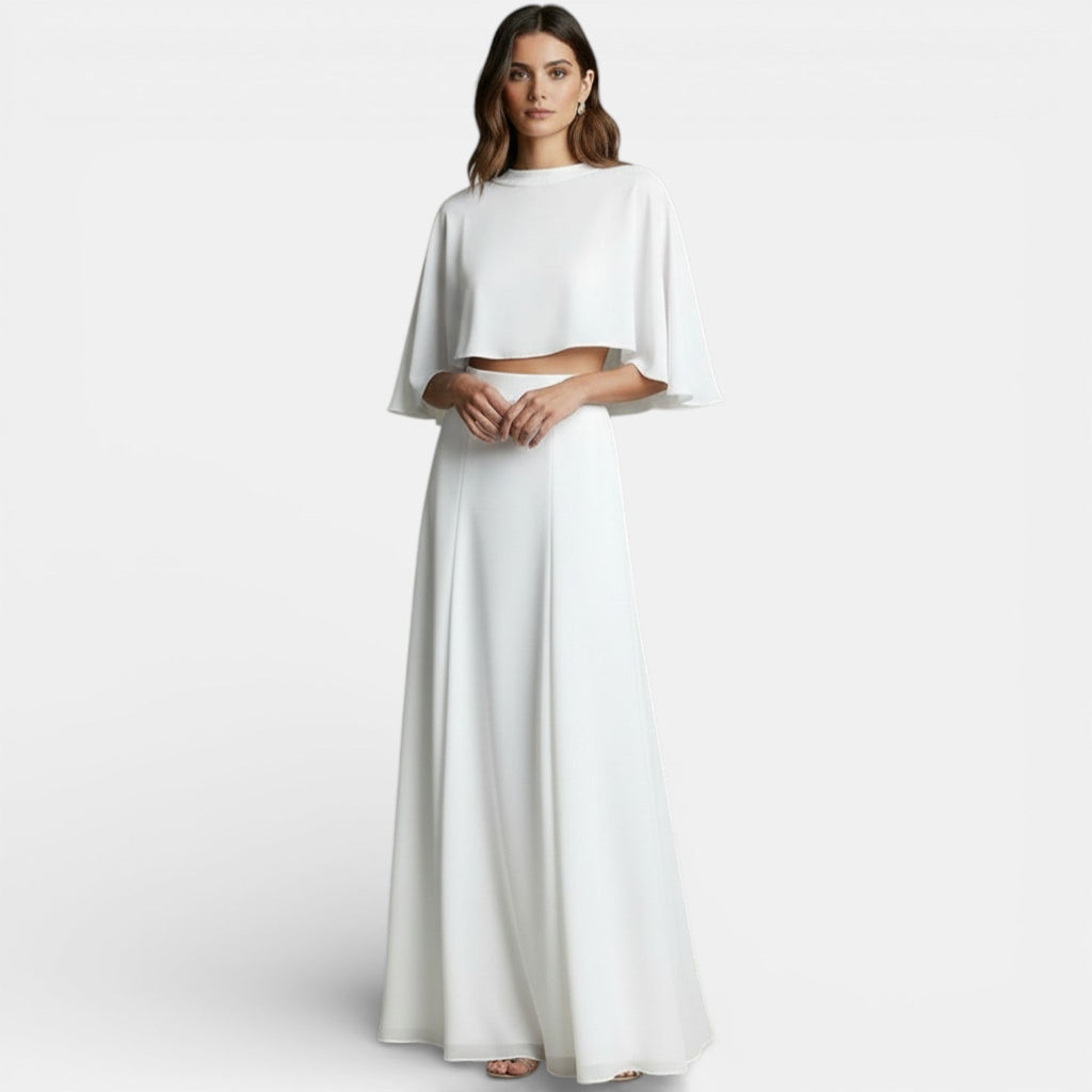 Damen Ensemble Emma – Minimalistische Eleganz, Terrakotta