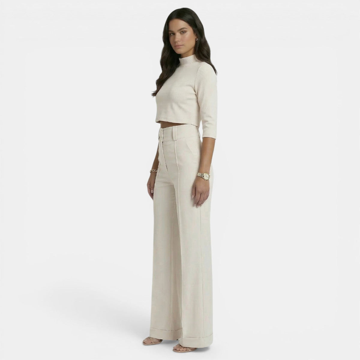 Damen Anzug Emma – Casual Elegant, 3/4-Ärmel, Komfort