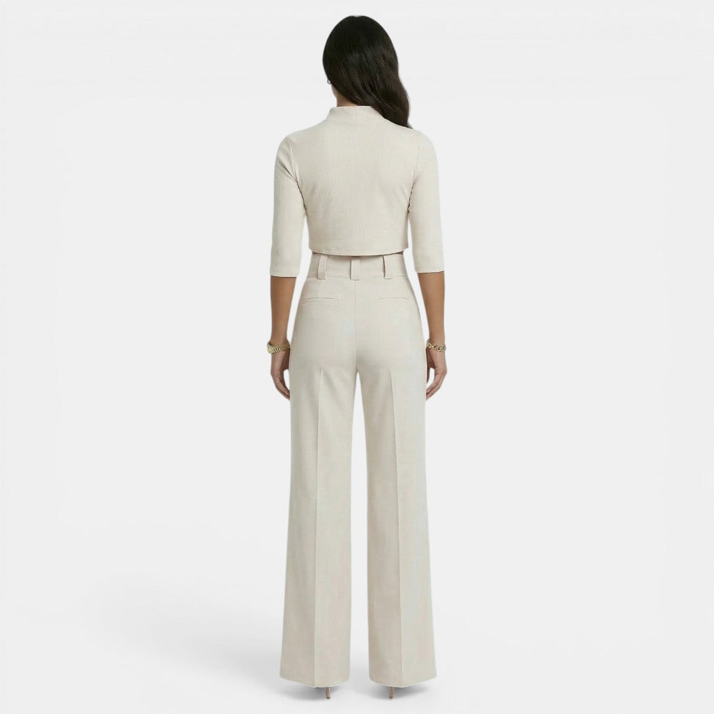Damen Anzug Emma – Casual Elegant, 3/4-Ärmel, Komfort