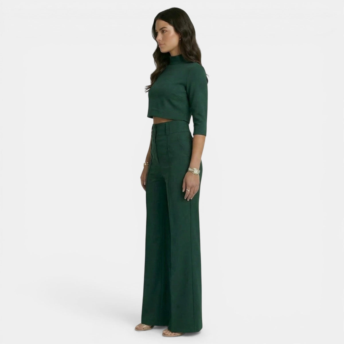 Damen Anzug Emma – Casual Elegant, 3/4-Ärmel, Komfort