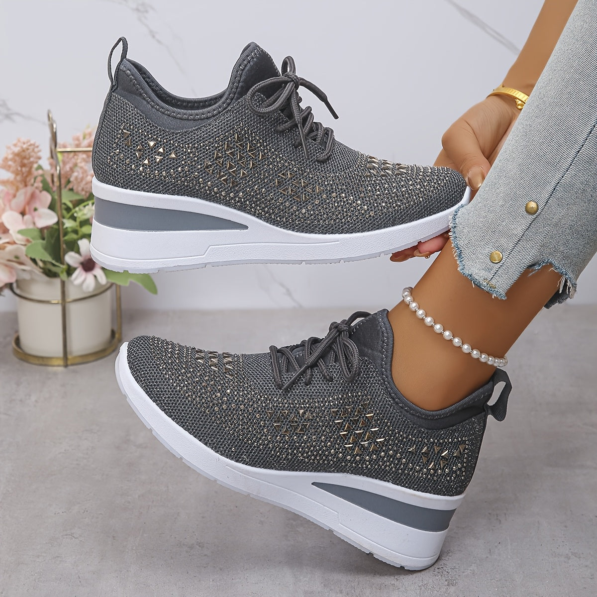 Damen Orthopädische Sneaker Greta – Bequem mit Mesh-Gewebe
