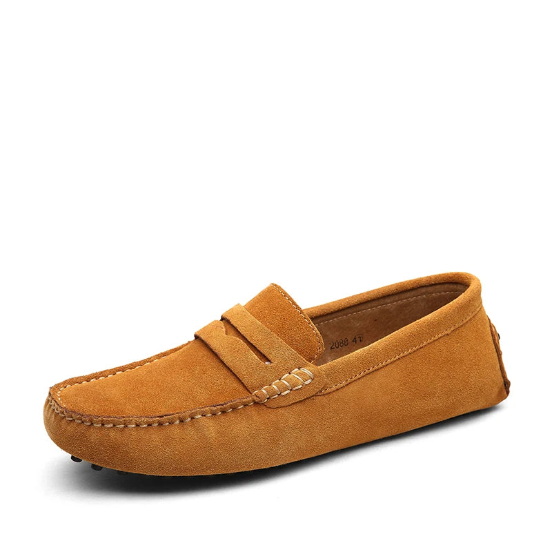 Herren Mokassin Felix – Veloursleder, klassisch, elegant