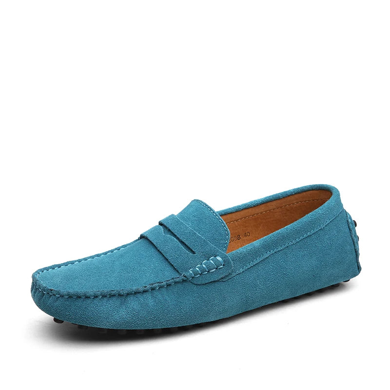 Herren Mokassin Felix – Veloursleder, klassisch, elegant