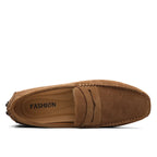 Herren Mokassin Felix – Veloursleder, klassisch, elegant