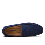 Herren Mokassin Felix – Veloursleder, klassisch, elegant