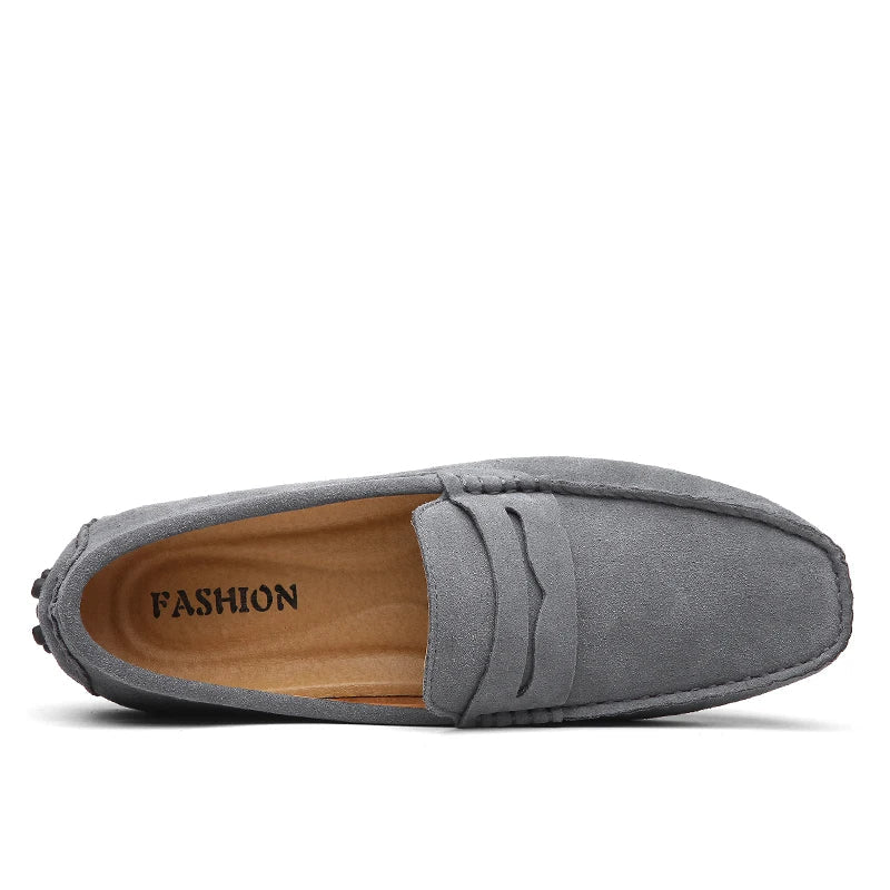 Herren Mokassin Felix – Veloursleder, klassisch, elegant