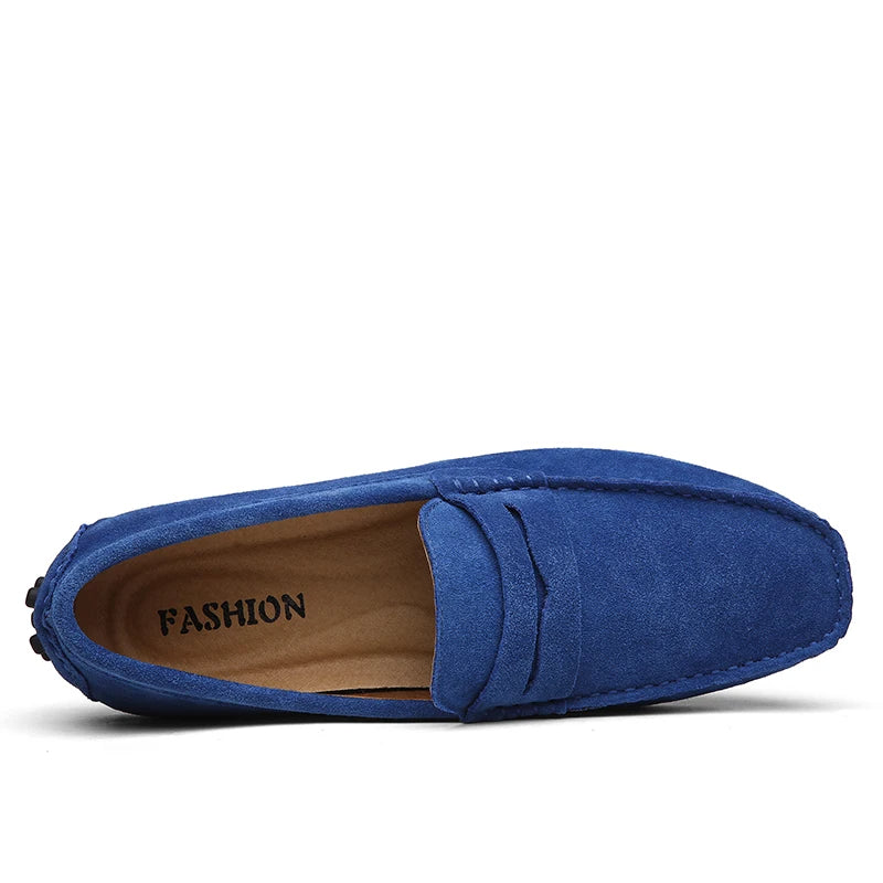 Herren Mokassin Felix – Veloursleder, klassisch, elegant