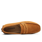 Herren Mokassin Felix – Veloursleder, klassisch, elegant