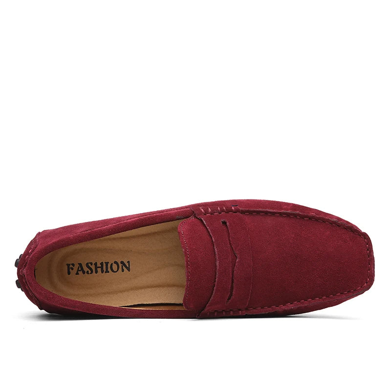 Herren Mokassin Felix – Veloursleder, klassisch, elegant