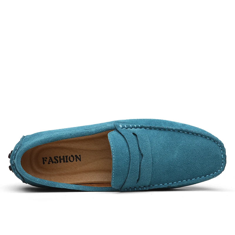 Herren Mokassin Felix – Veloursleder, klassisch, elegant