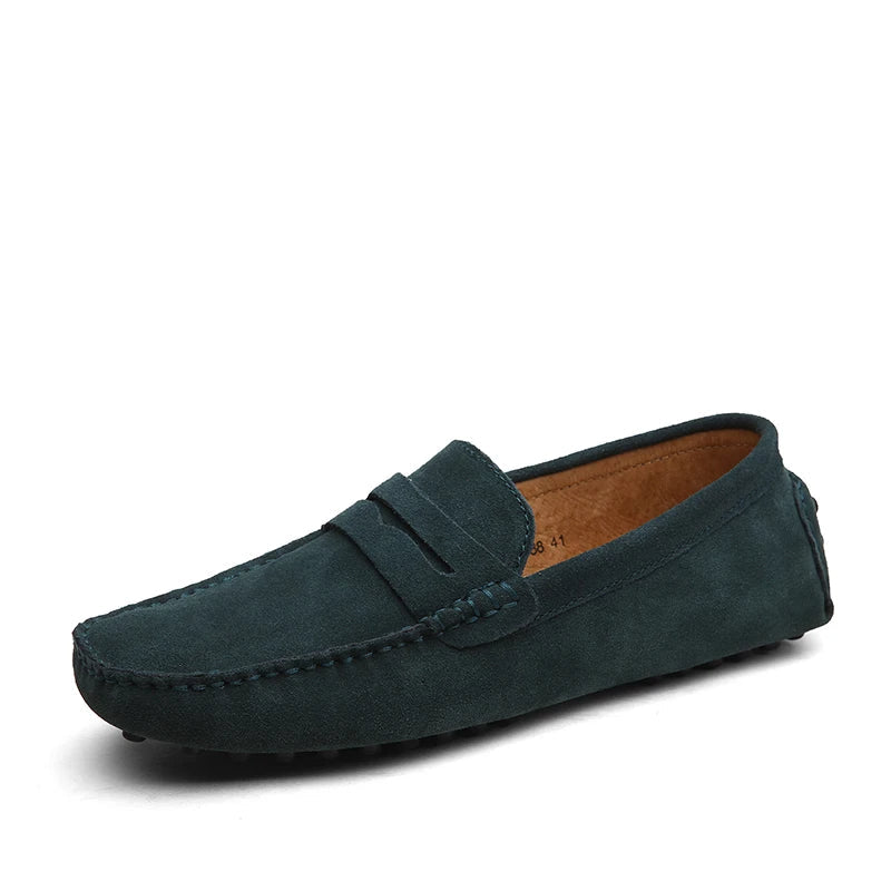 Herren Mokassin Felix – Veloursleder, klassisch, elegant