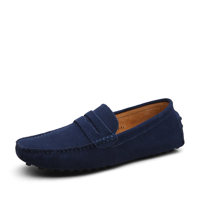 Herren Mokassin Felix – Veloursleder, klassisch, elegant
