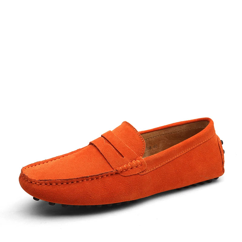 Herren Mokassin Felix – Veloursleder, klassisch, elegant