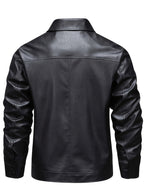 Herren Lederjacke Diego – Motorrad-Style, Reißverschluss