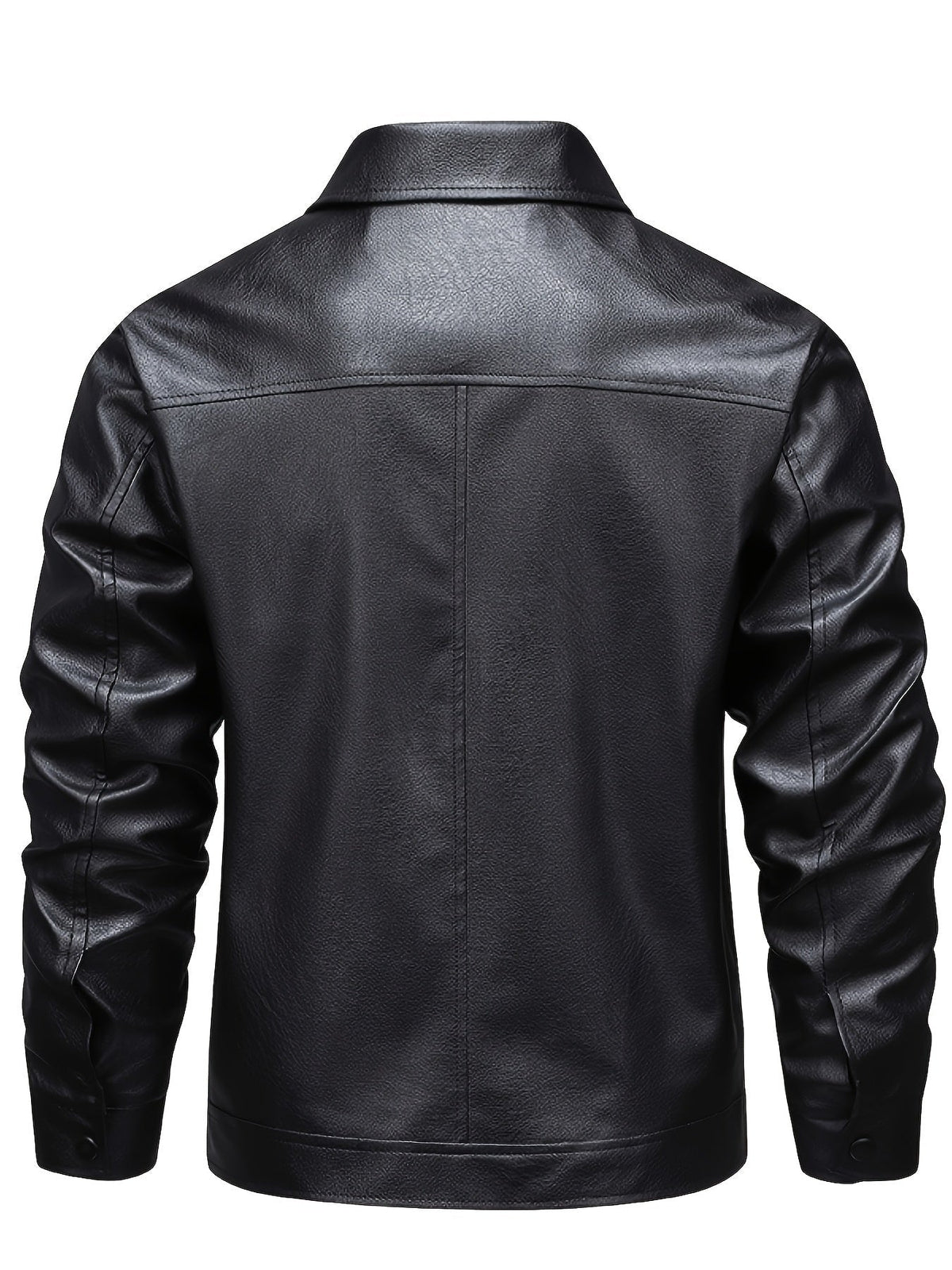 Herren Lederjacke Diego – Motorrad-Style, Reißverschluss
