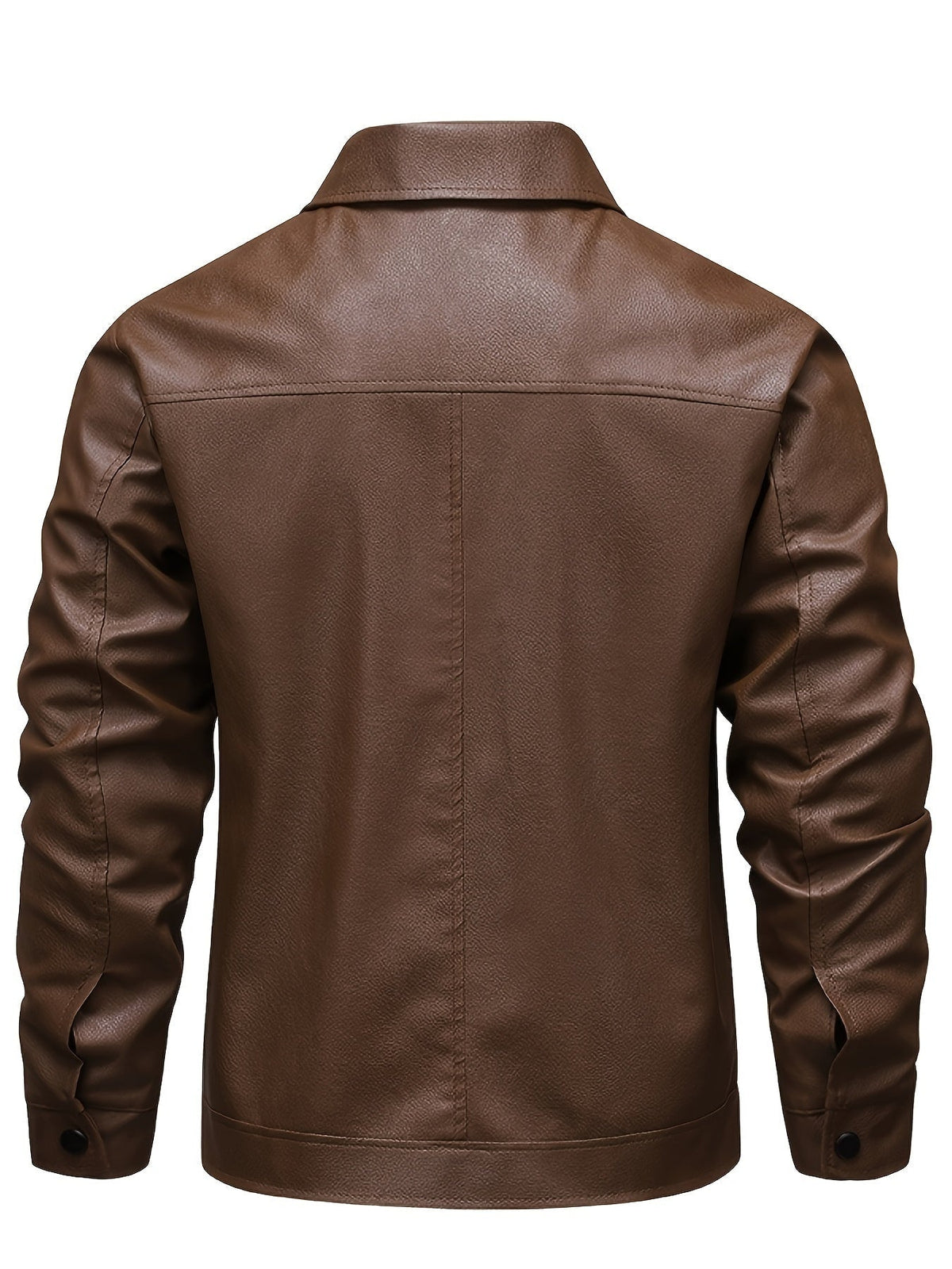 Herren Lederjacke Diego – Motorrad-Style, Reißverschluss