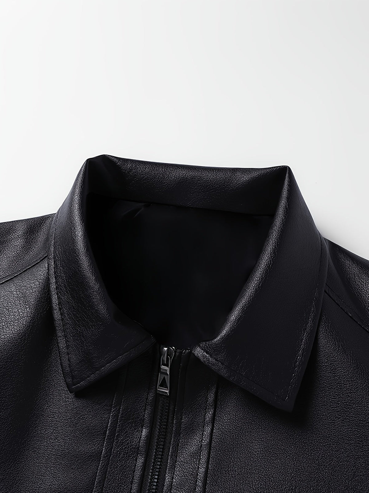 Herren Lederjacke Diego – Motorrad-Style, Reißverschluss
