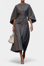 Damen Kleid Lena – Laternenärmel, tailliert