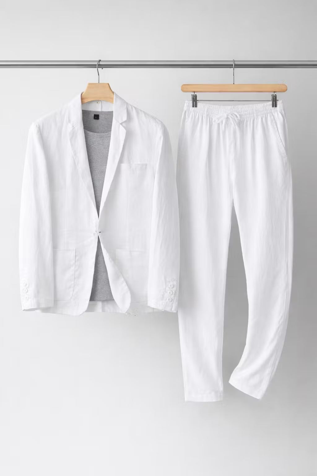 Herrenanzug Felix – Leinen, Locker-eleganter Schnitt, 2-teilig