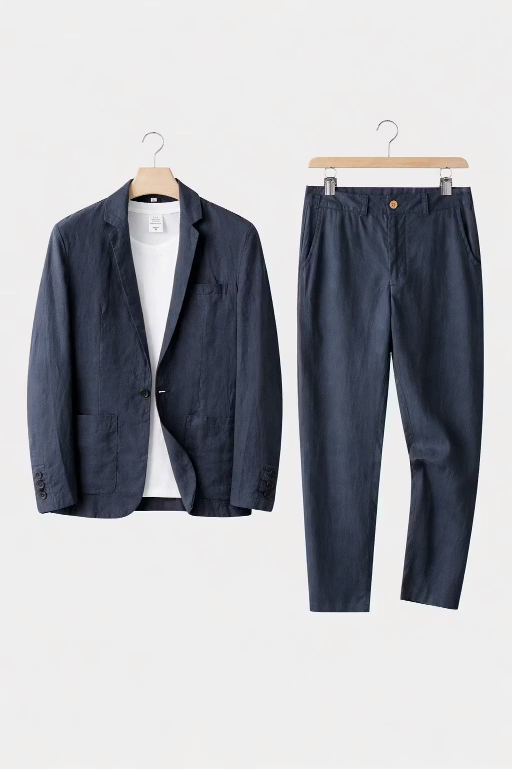 Herrenanzug Felix – Leinen, Locker-eleganter Schnitt, 2-teilig