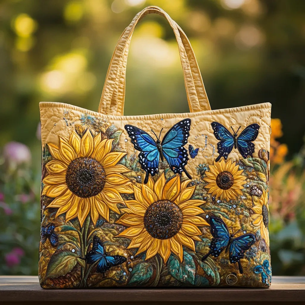 Damen Tote Bag Sophie – Handgesteppt, Patchwork, einzigartiger Print