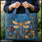 Damen Tote Bag Sophie – Handgesteppt, Patchwork, einzigartiger Print