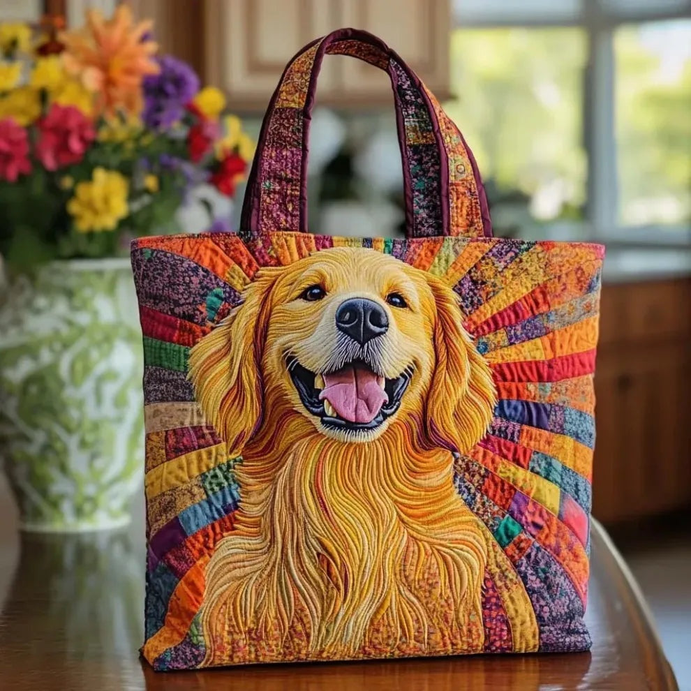 Damen Tote Bag Sophie – Handgesteppt, Patchwork, einzigartiger Print