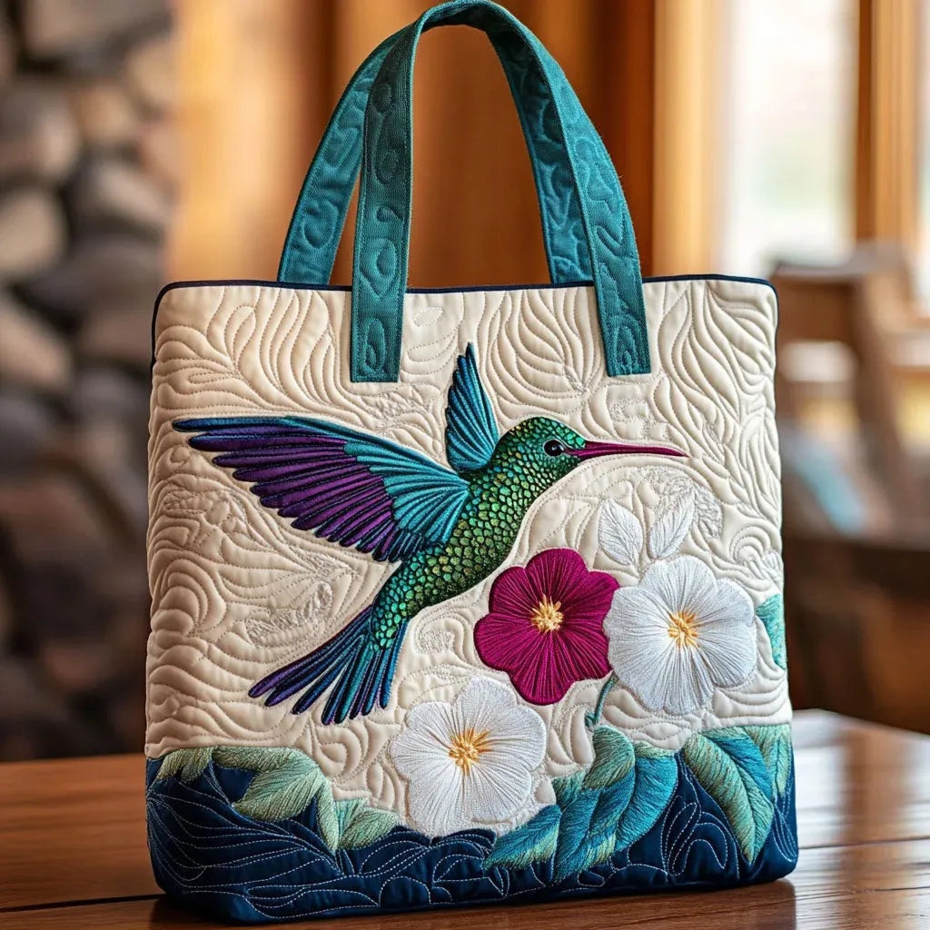 Damen Tote Bag Sophie – Handgesteppt, Patchwork, einzigartiger Print