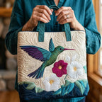 Damen Tote Bag Sophie – Handgesteppt, Patchwork, einzigartiger Print