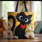 Damen Tote Bag Sophie – Handgesteppt, Patchwork, einzigartiger Print