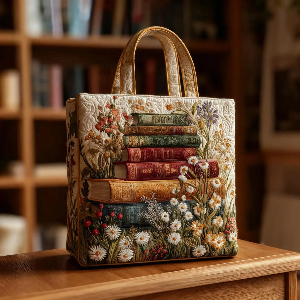 Damen Tote Bag Sophie – Handgesteppt, Patchwork, einzigartiger Print