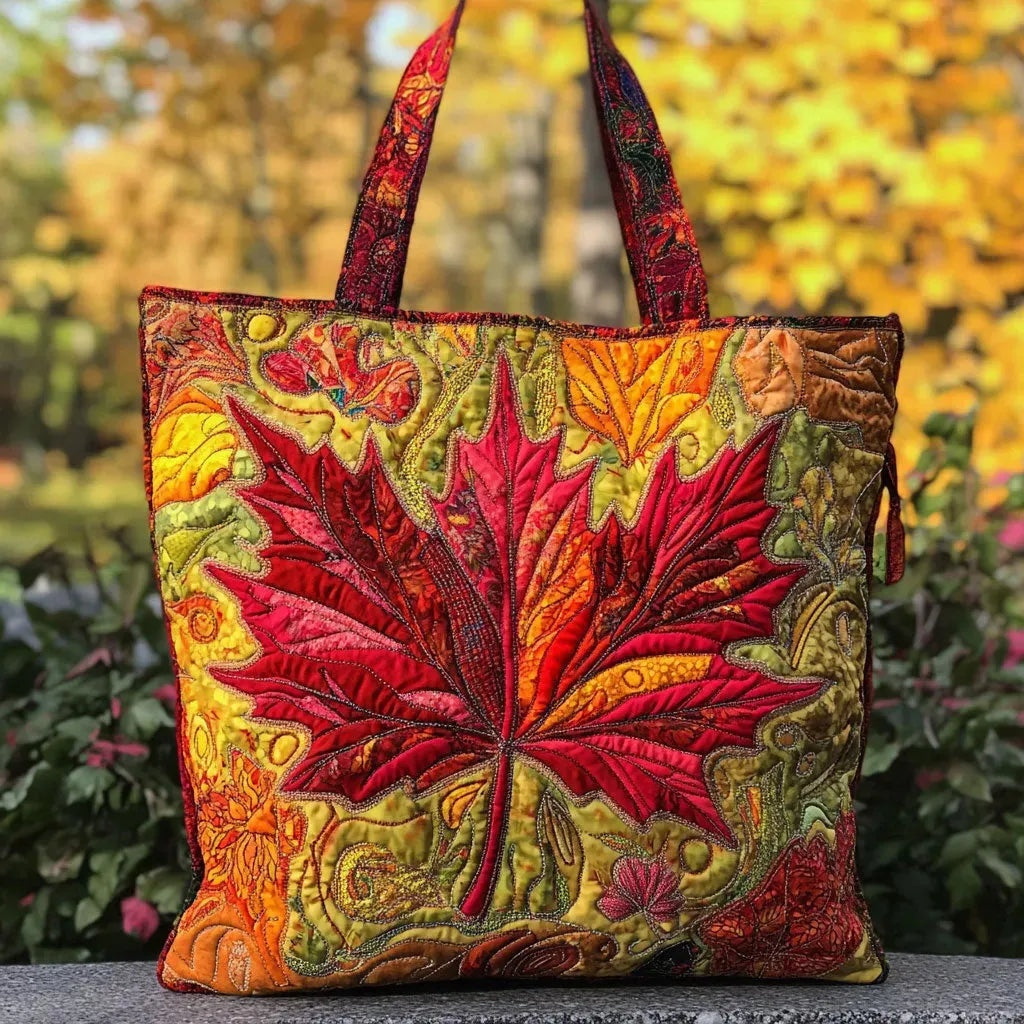 Damen Tote Bag Sophie – Handgesteppt, Patchwork, einzigartiger Print