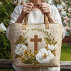 Damen Tote Bag Sophie – Handgesteppt, Patchwork, einzigartiger Print