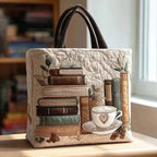 Damen Tote Bag Sophie – Handgesteppt, Patchwork, einzigartiger Print