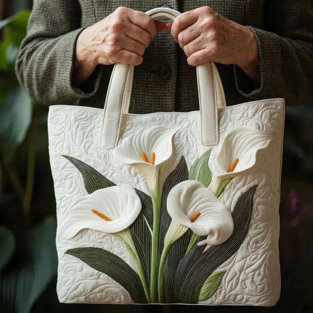 Damen Tote Bag Sophie – Handgesteppt, Patchwork, einzigartiger Print
