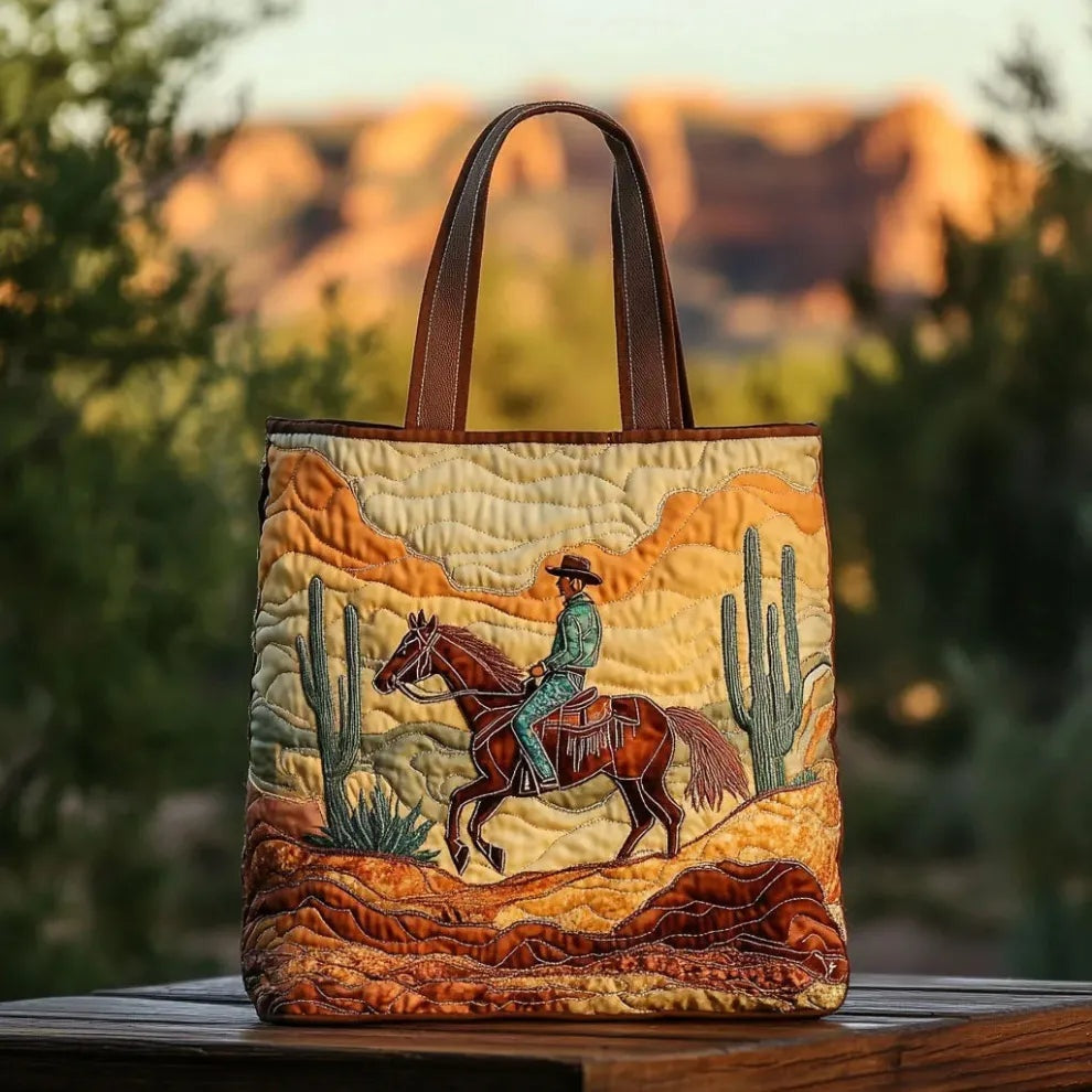 Damen Tote Bag Sophie – Handgesteppt, Patchwork, einzigartiger Print