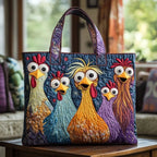 Damen Tote Bag Sophie – Handgesteppt, Patchwork, einzigartiger Print
