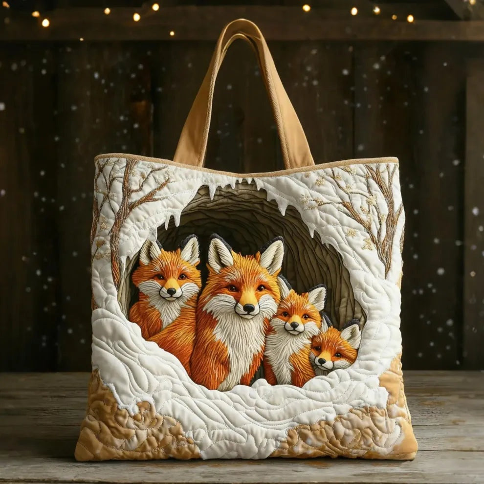 Damen Tote Bag Sophie – Handgesteppt, Patchwork, einzigartiger Print