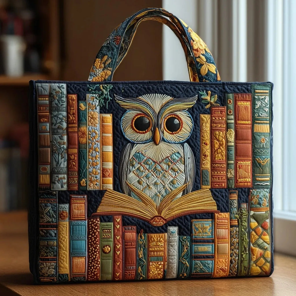Damen Tote Bag Sophie – Handgesteppt, Patchwork, einzigartiger Print