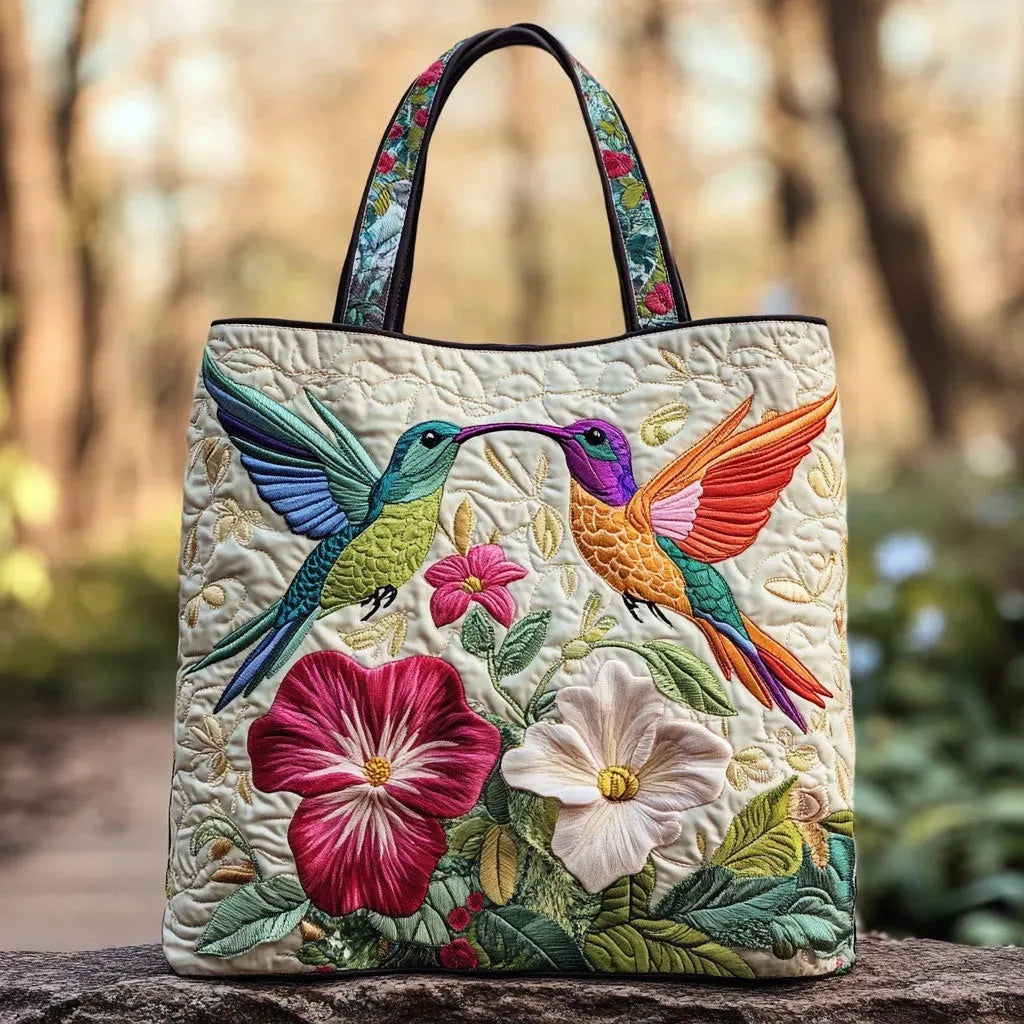 Damen Tote Bag Sophie – Handgesteppt, Patchwork, einzigartiger Print