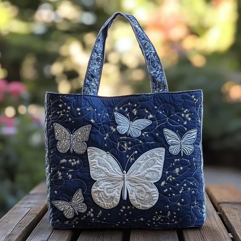 Damen Tote Bag Sophie – Handgesteppt, Patchwork, einzigartiger Print