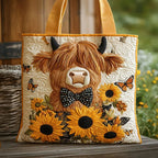 Damen Tote Bag Sophie – Handgesteppt, Patchwork, einzigartiger Print
