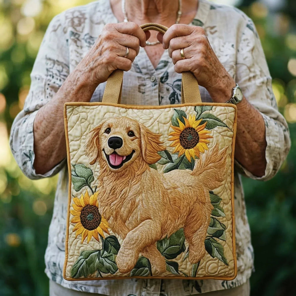 Damen Tote Bag Sophie – Handgesteppt, Patchwork, einzigartiger Print