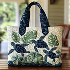 Damen Tote Bag Sophie – Handgesteppt, Patchwork, einzigartiger Print