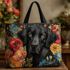 Damen Tote Bag Sophie – Handgesteppt, Patchwork, einzigartiger Print