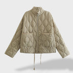 Damen Winterjacke Lena – Oversized elegant, Premium wattiert