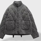 Damen Winterjacke Lena – Oversized elegant, Premium wattiert