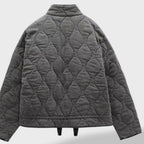 Damen Winterjacke Lena – Oversized elegant, Premium wattiert