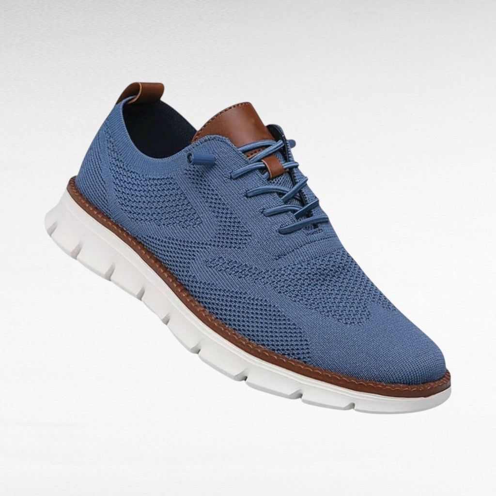 Herren Sportschuh Felix – Atmungsaktives Mesh mit Lederbesatz