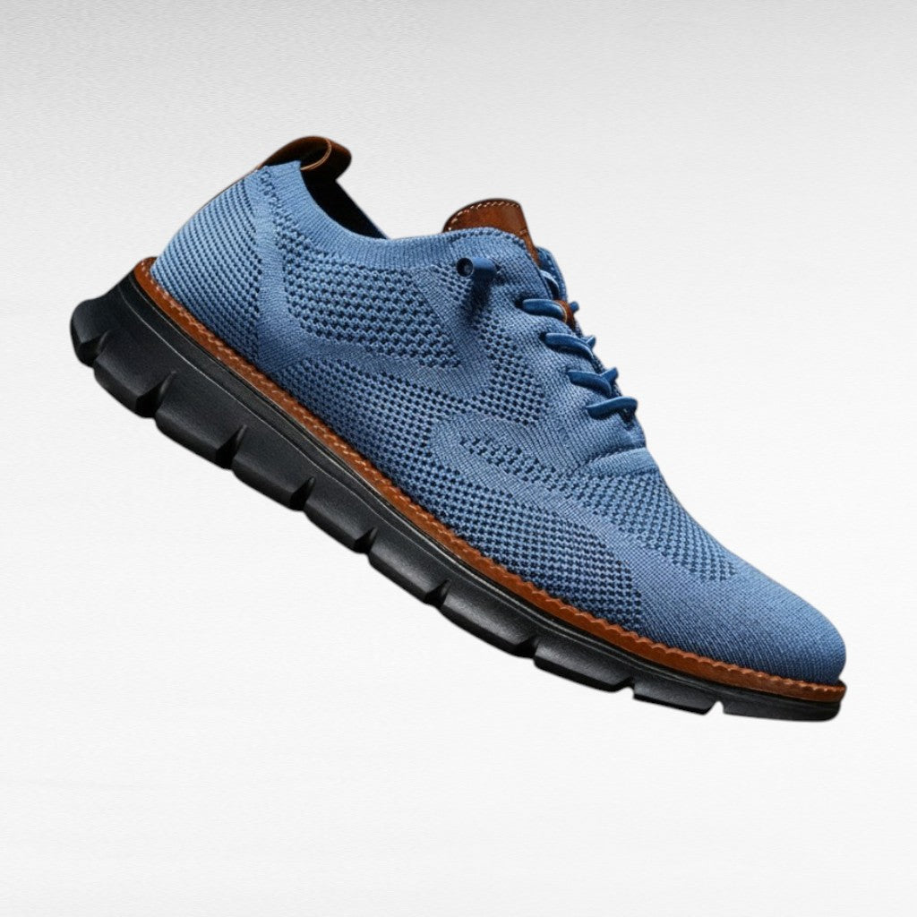 Herren Sportschuh Felix – Atmungsaktives Mesh mit Lederbesatz